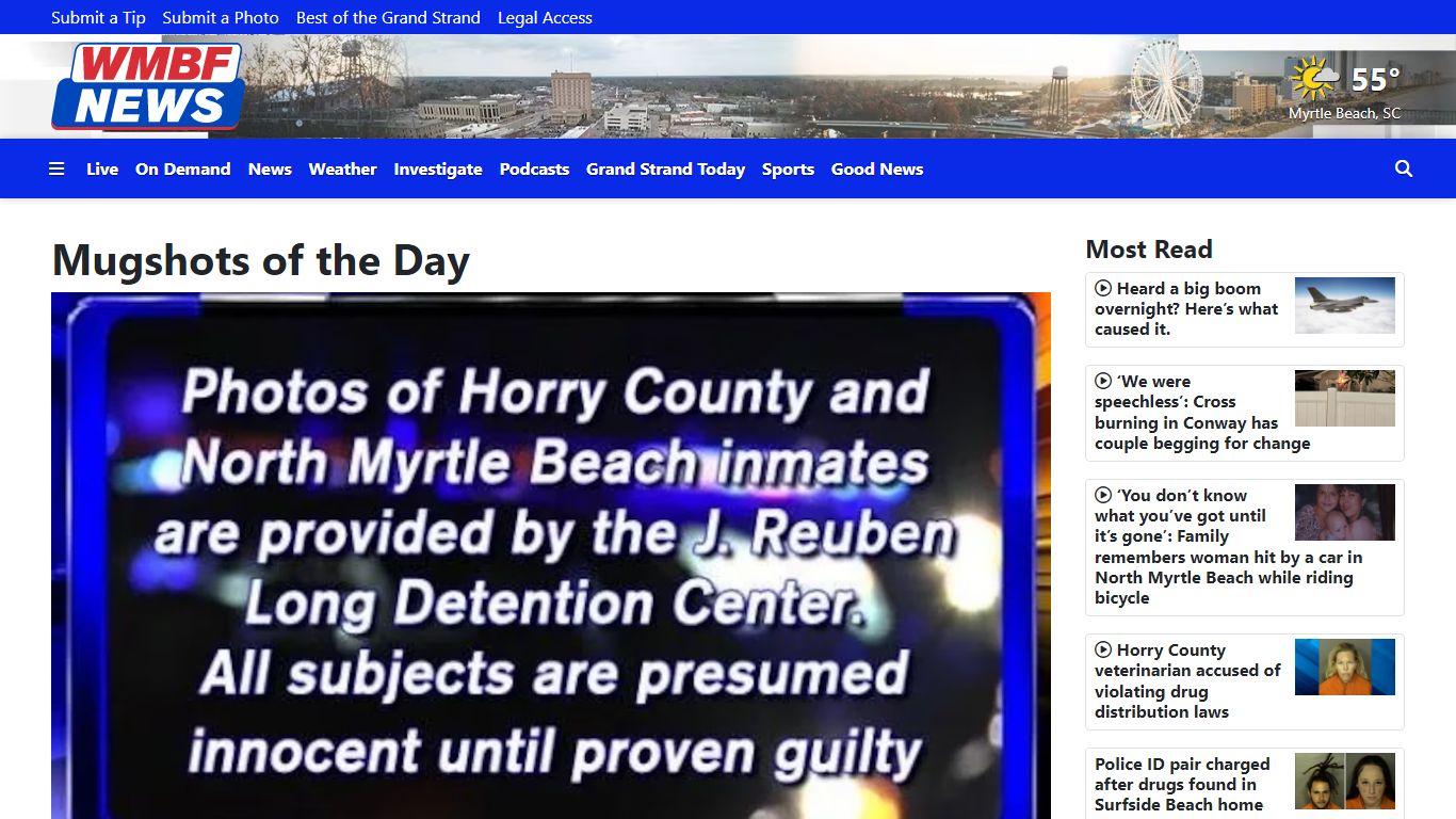 Mugshots of the Day - WMBF News